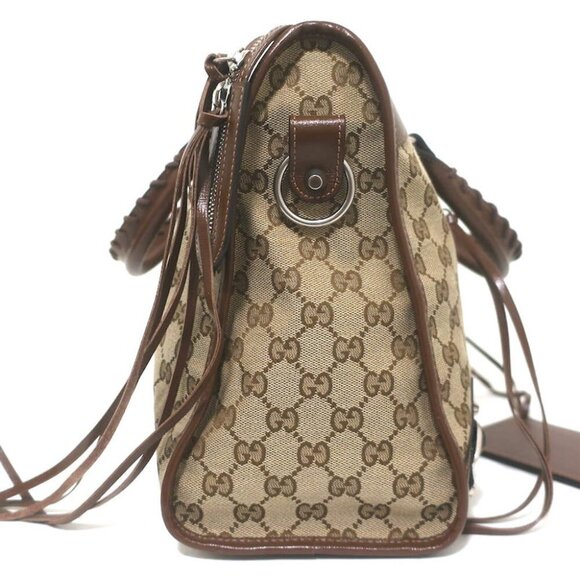 Gucci x Balenciaga The Hacker Project Neo Classic City Bag GG Canvas & Leather - Picture 5 of 15